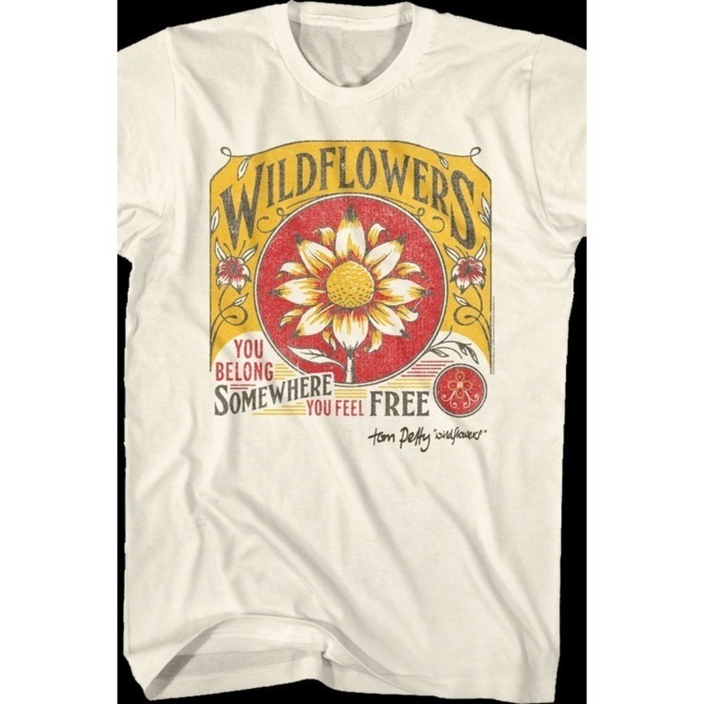 Wildflowers Tom Petty Unisex Tshirt Gift For Fan
